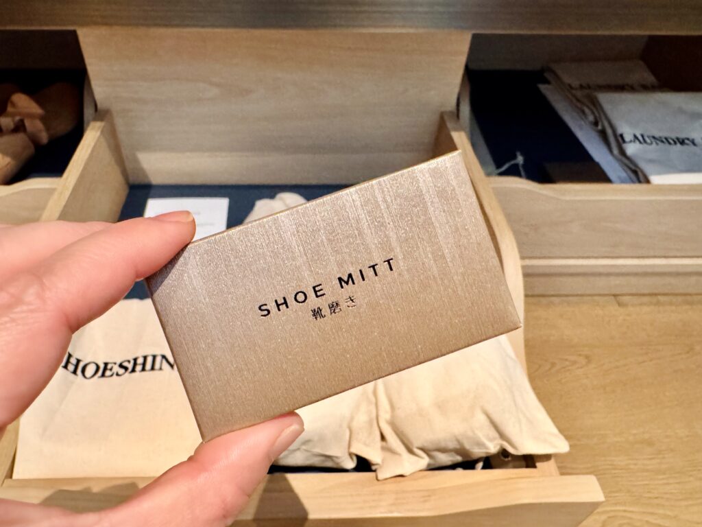 ウォルドーフアストリア大阪 客室 クローゼット