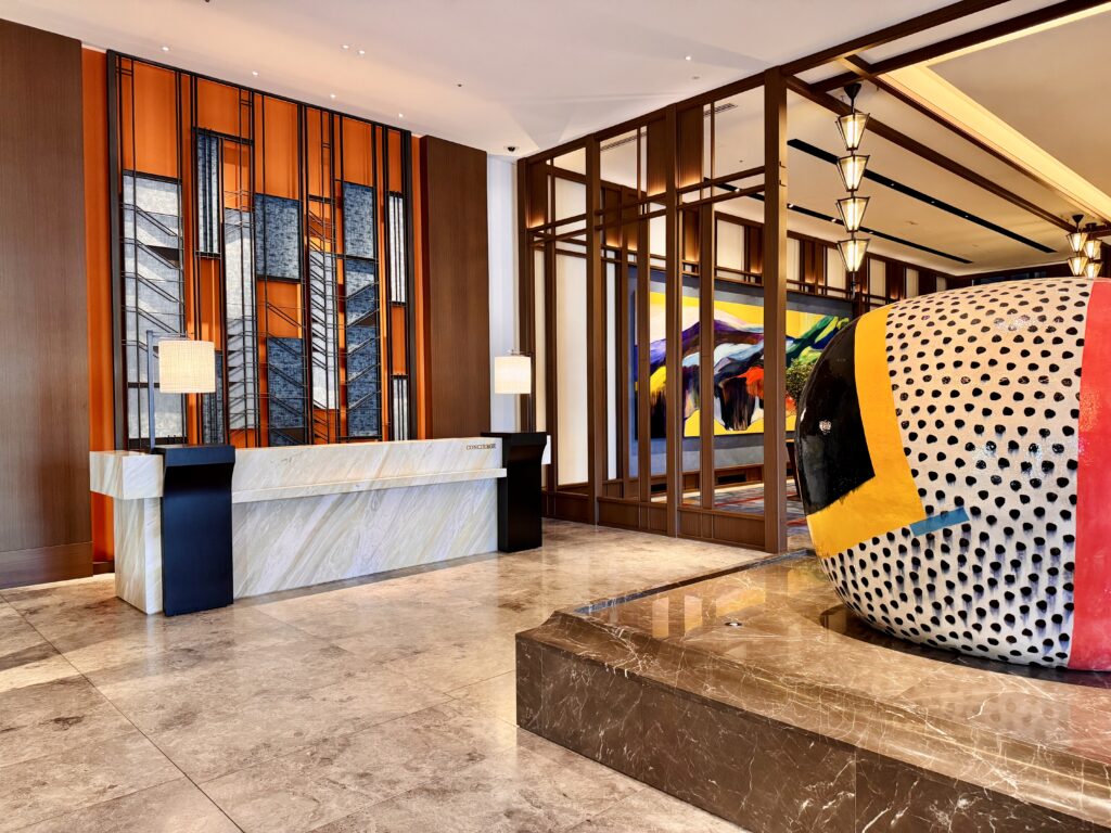 ウォルドーフアストリア大阪 エントランス