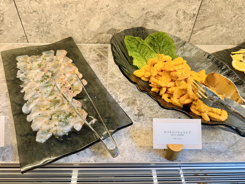 ウォルドーフアストリア大阪 朝食 ビュッフェ コールドミールコーナー