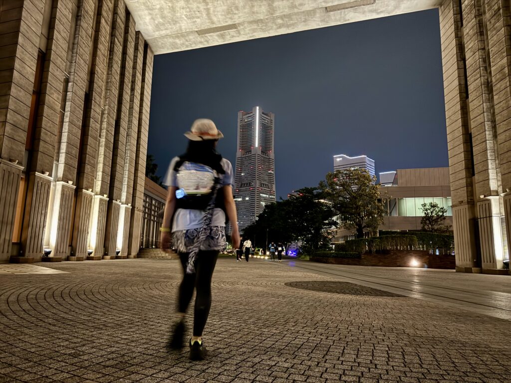 東京エクストリームウォーク100 みなとみらい 夜景
