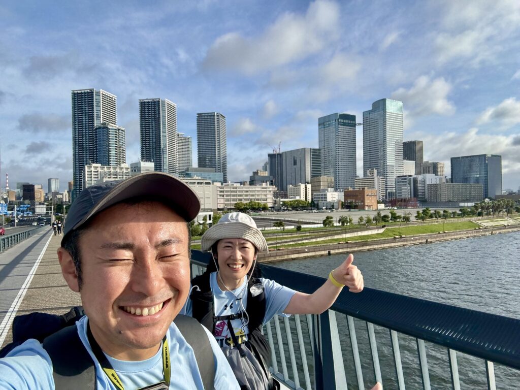 東京エクストリームウォーク100 豊洲大橋