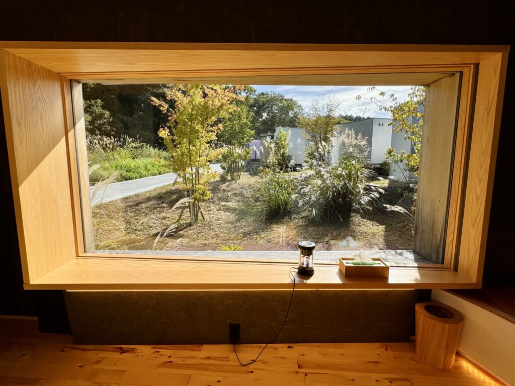 BLANC FUJI BLANC Window付客室の窓からの景色