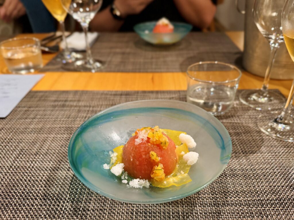 BLANC FUJI ディナー 夏野菜のトマトファルシ