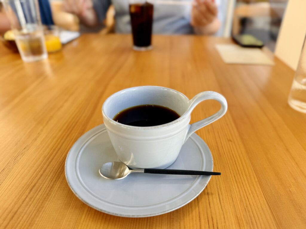 BLANC FUJI 朝食後に提供されるコーヒー