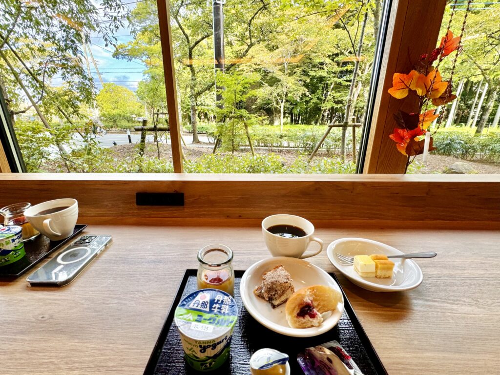 ドーミーインEXPRESS富士山御殿場 朝食からの眺望