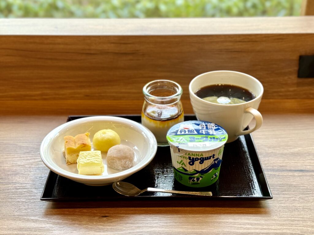ドーミーイン御殿場の朝食で食べたデザート