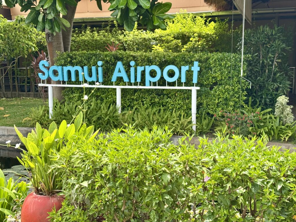 サムイ島に到着