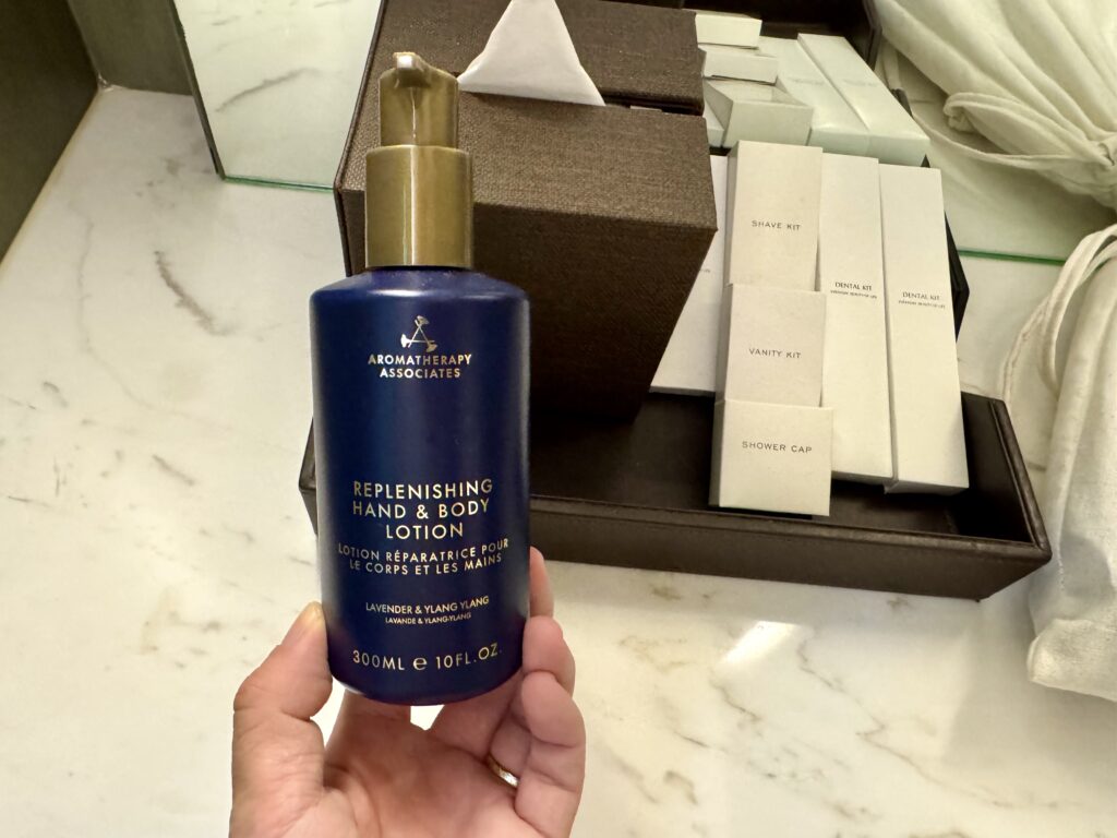 コンラッドコサムイ スパのアメニティ