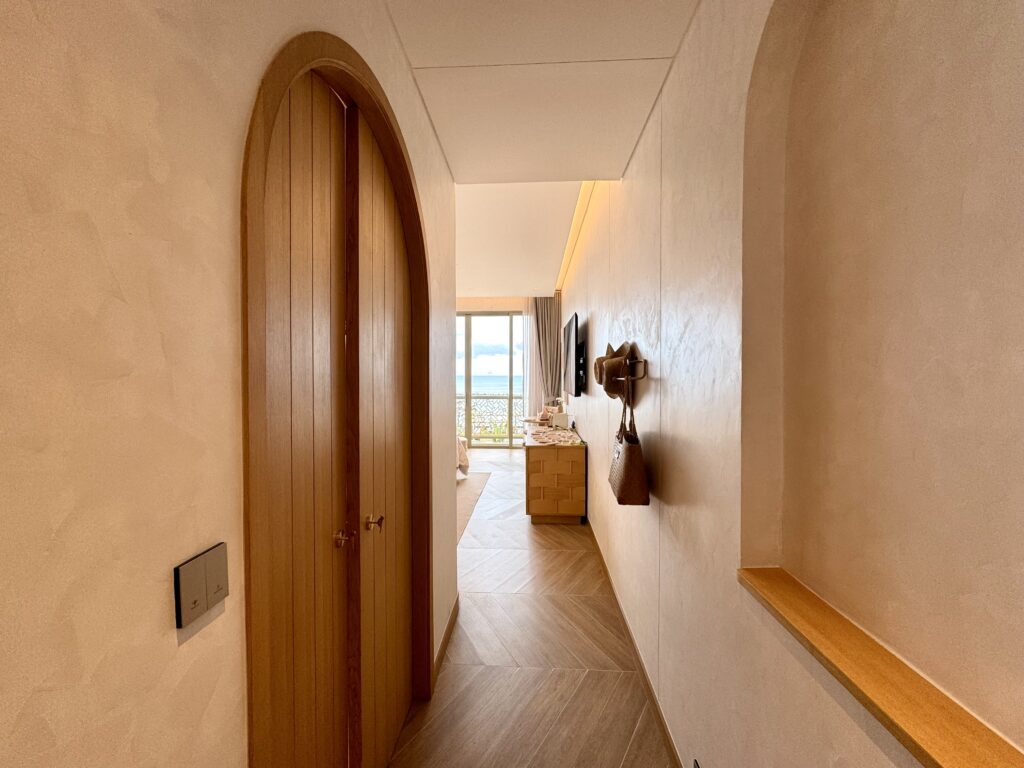 マラスカサムイの客室に入った様子