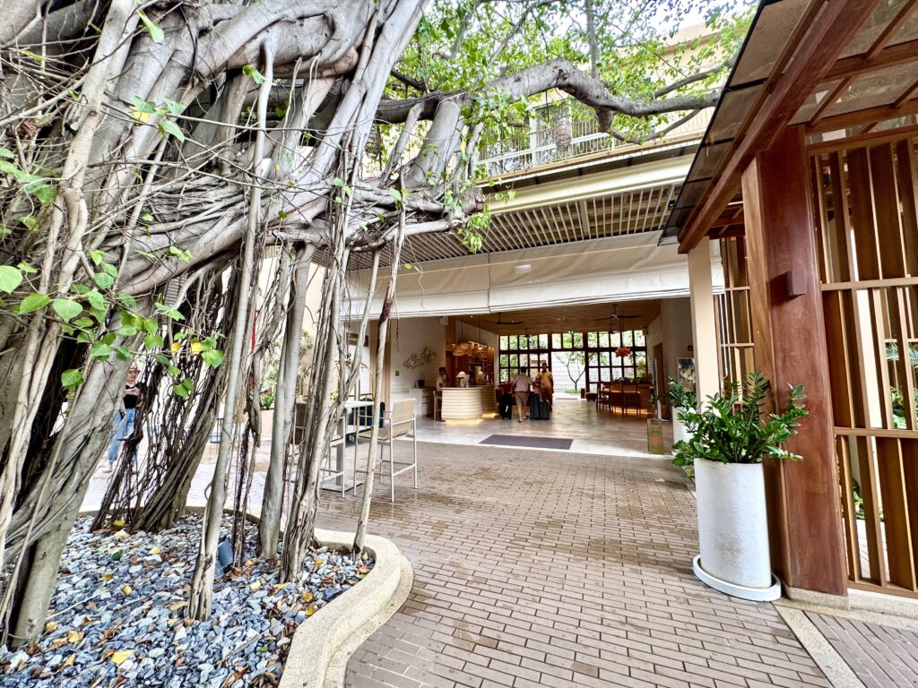 マラスカサムイのエントランス風景