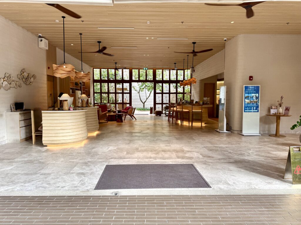 マラスカサムイのフロント