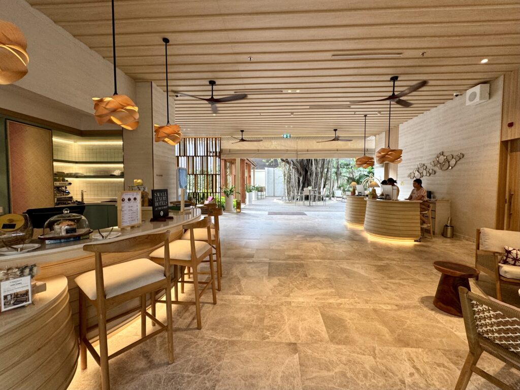 マラスカサムイのフロントロビー