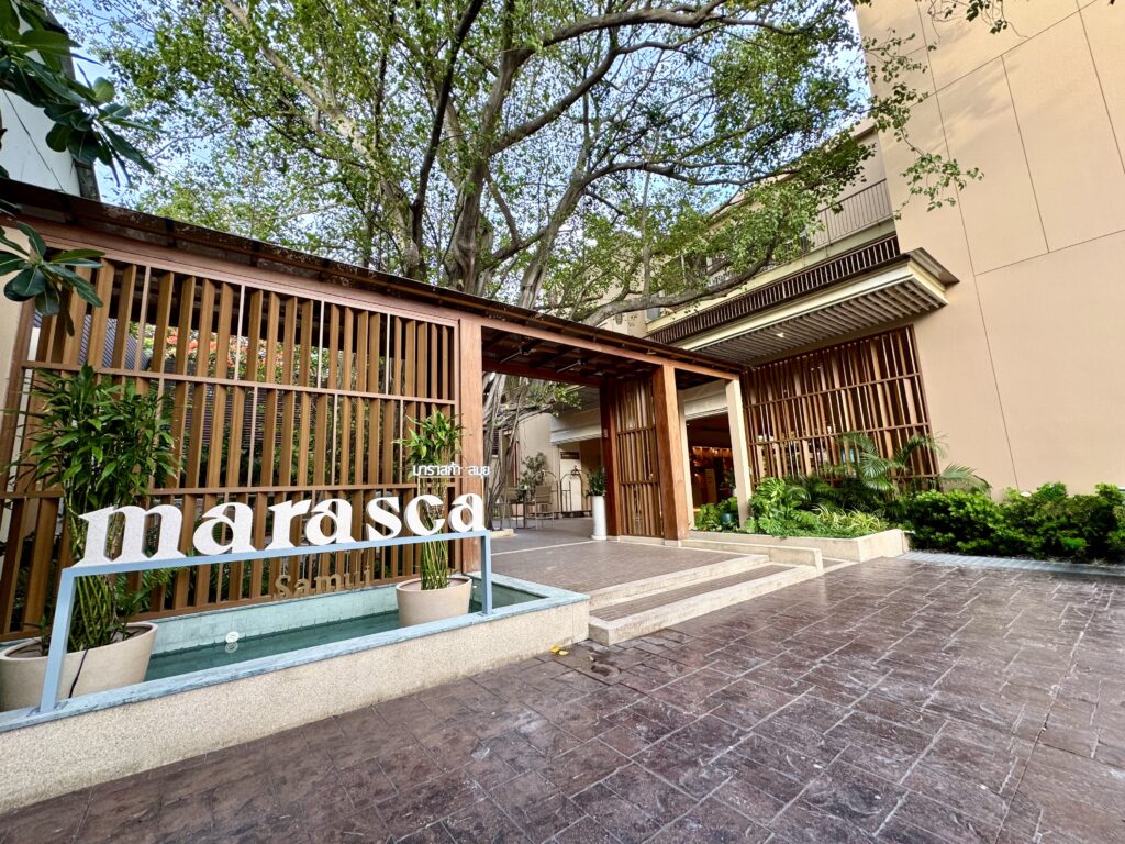 マラスカサムイのエントランス