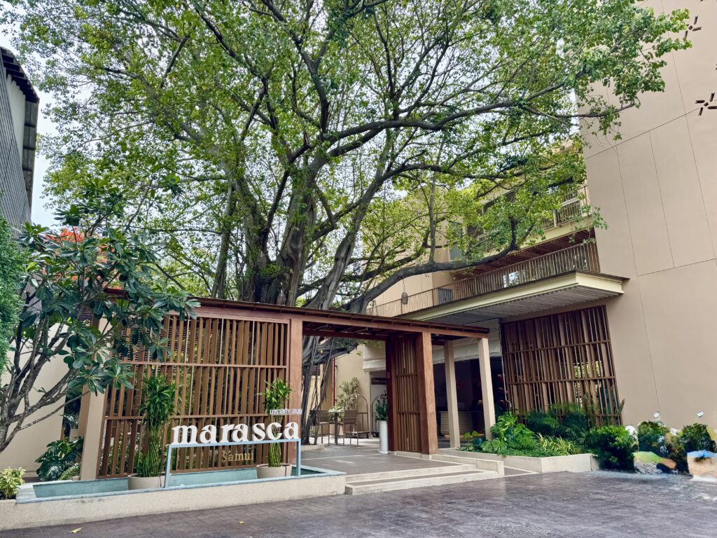 マラスカサムイのエントランス