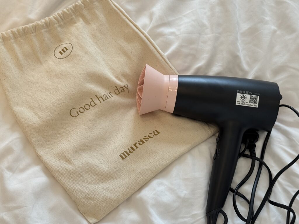 マラスカサムイのドライヤーはフィリップス