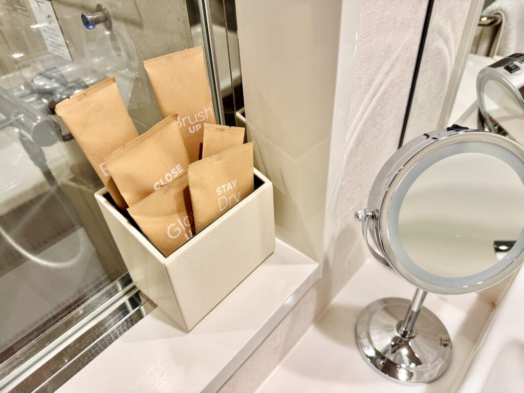 ダブルツリーbyヒルトン東京有明 デラックスルーム アメニティ