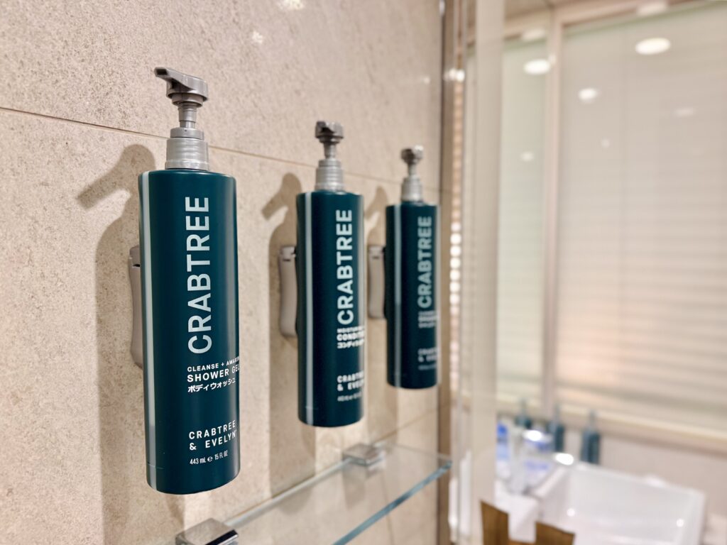 ダブルツリーbyヒルトン東京有明 デラックスルーム アメニティ