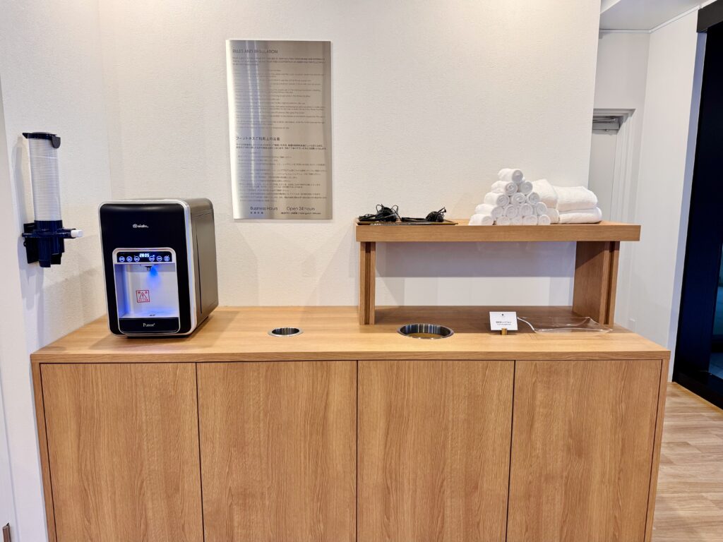 ダブルツリーbyヒルトン東京有明 フィットネスジムの様子