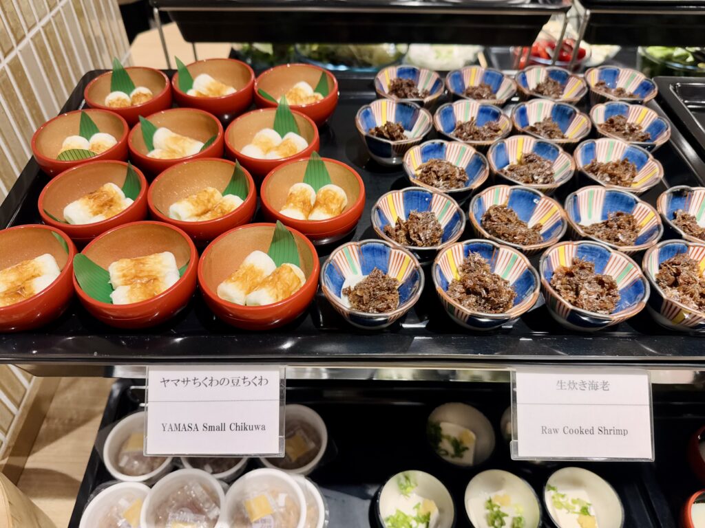 ドーミーインEXPRESS豊橋 朝食 小鉢横丁