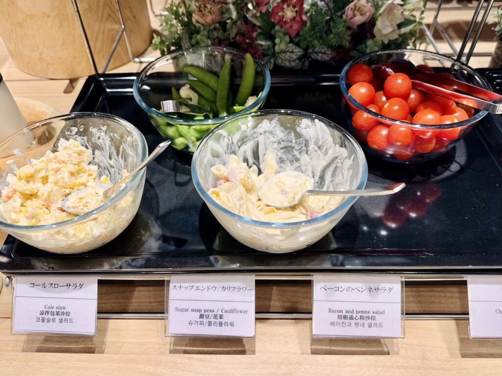 ドーミーインEXPRESS豊橋 朝食 サラダコーナー