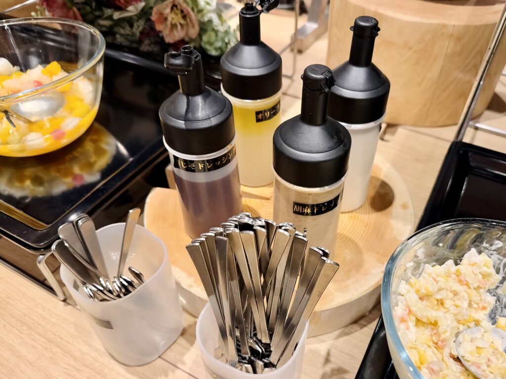 ドーミーインEXPRESS豊橋 朝食 サラダ用ドレッシング