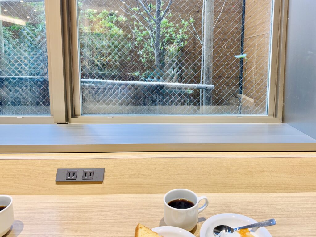 ドーミーインEXPRESS豊橋 朝食会場からの眺望