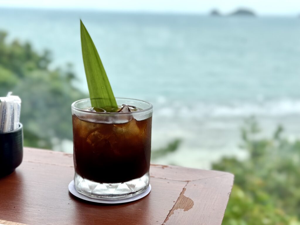 コンラッドコサムイのオリジナルコールドブリューコーヒー