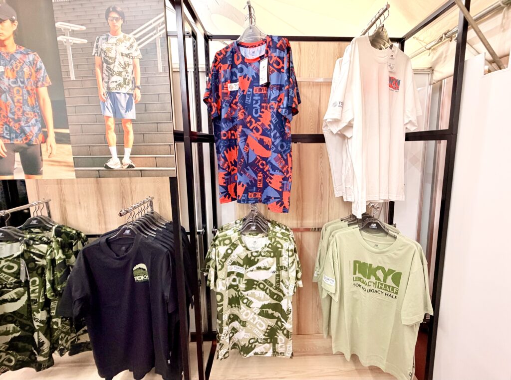 東京レガシーハーフマラソン2025 ニューバランスの大会オリジナルTシャツ