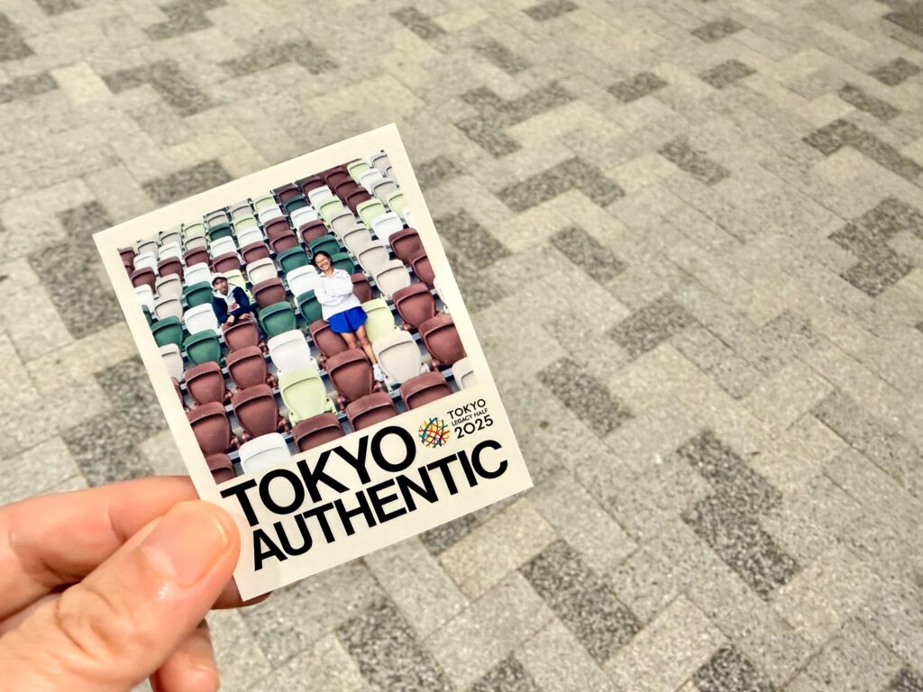 東京レガシーハーフマラソン2025 大会限定ステッカー