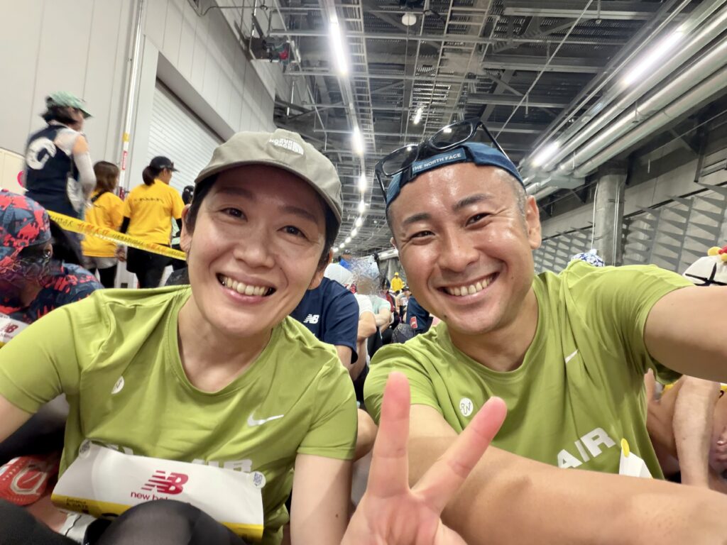 東京レガシーハーフマラソン2025 スタートゲート整列