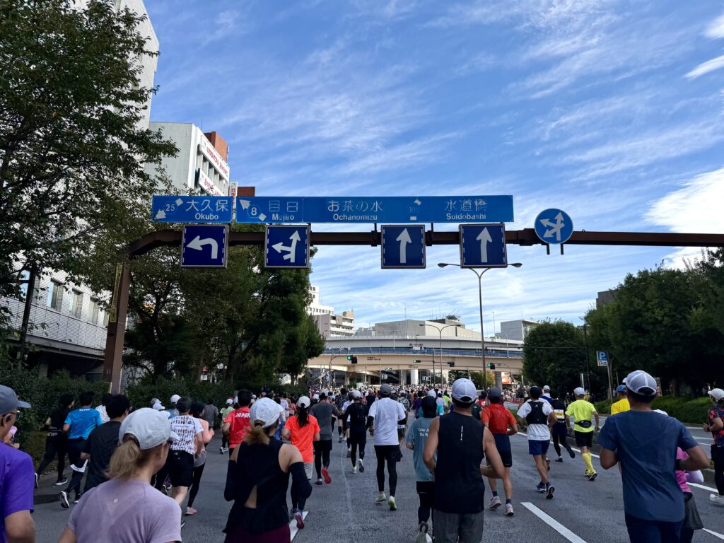 東京レガシーハーフマラソン2025 飯田橋