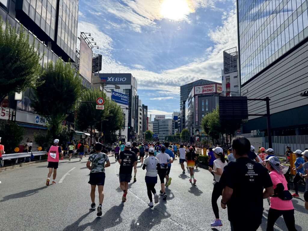 東京レガシーハーフマラソン2025 神保町