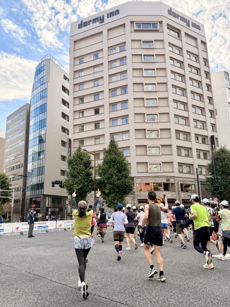 東京レガシーハーフマラソン2025 ドーミーインPREMIUM神田