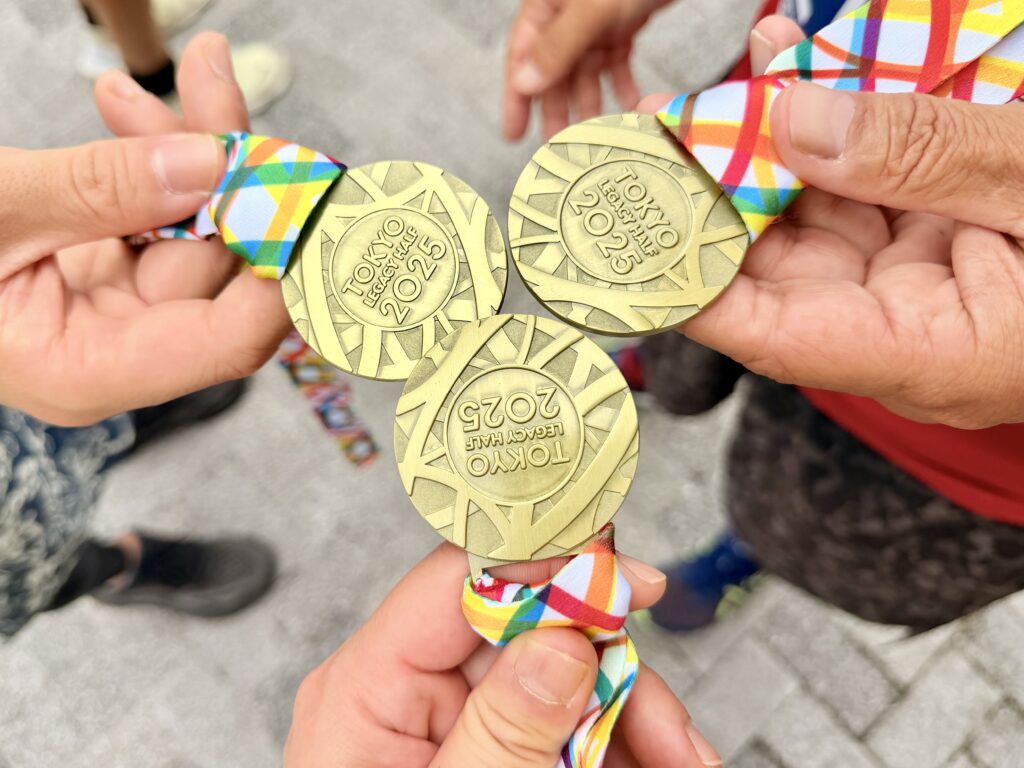 東京レガシーハーフ 完走メダル