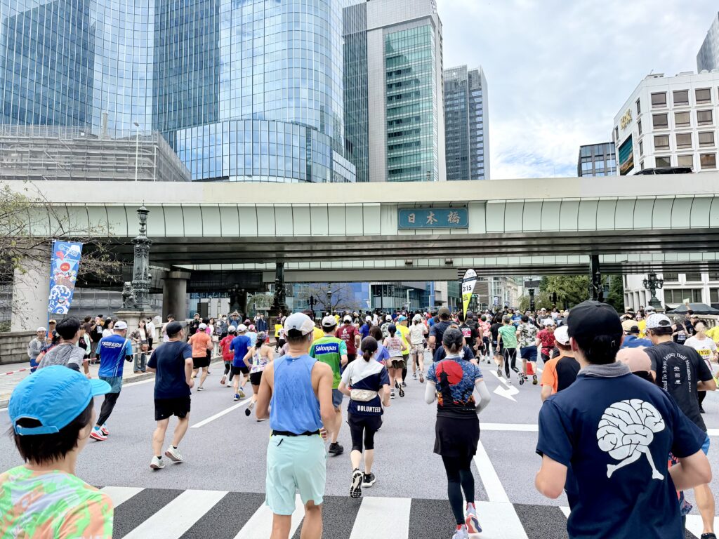 東京レガシーハーフマラソン2025 日本橋