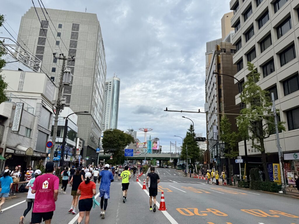 東京レガシーハーフマラソン2025 後楽園