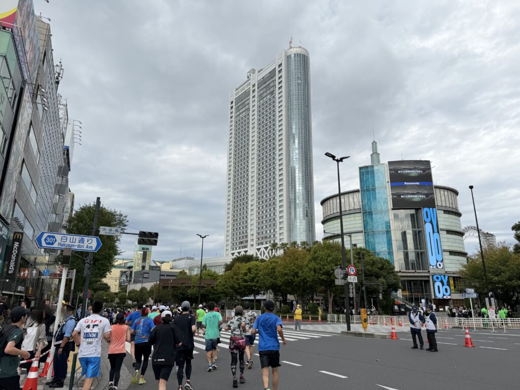 東京レガシーハーフマラソン2025 東京ドームホテル