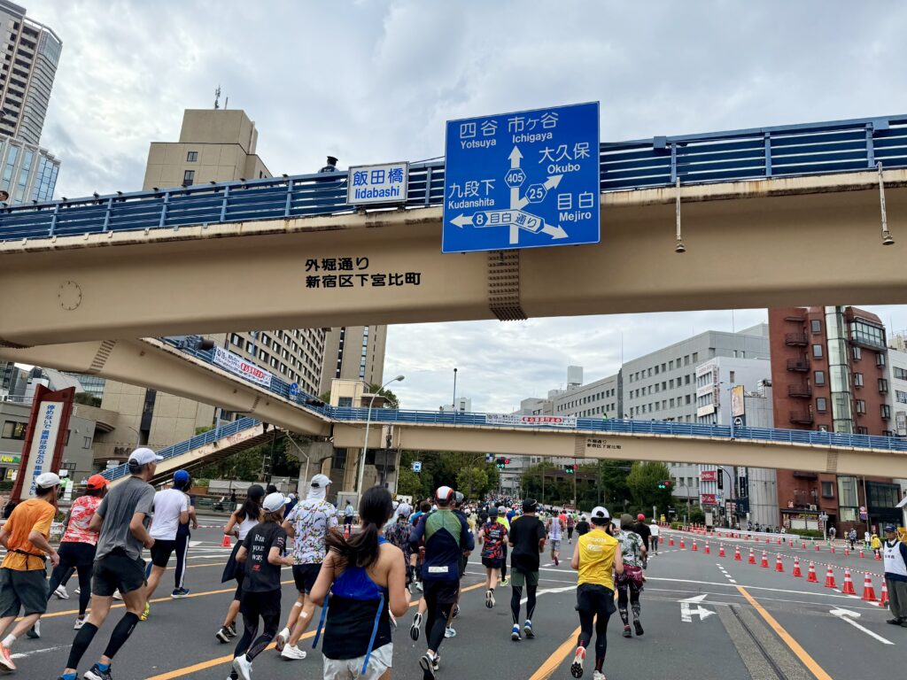 東京レガシーハーフマラソン2025 飯田橋