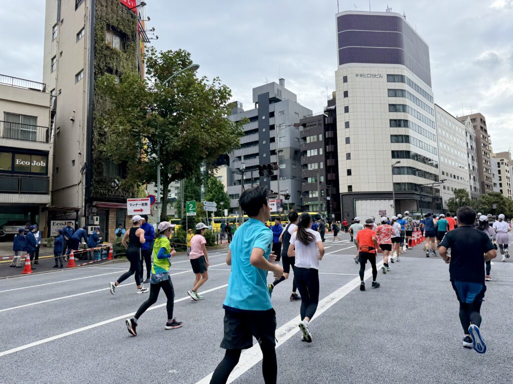 東京レガシーハーフマラソン2025 ラスト2km