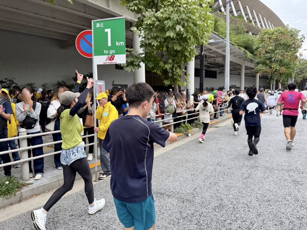 東京レガシーハーフマラソン2025 ラスト1km