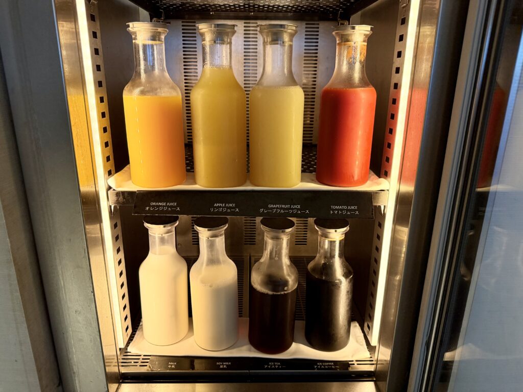 ヒルトン東京お台場 エグゼクティブラウンジ ソフトドリンク