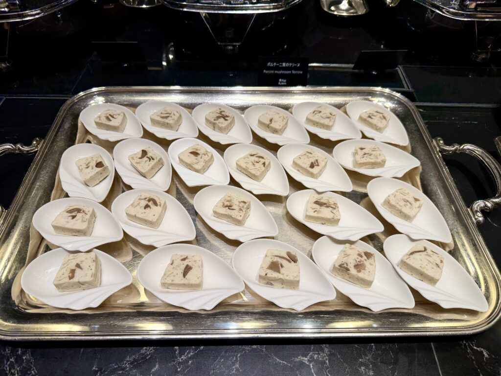 ヒルトン東京お台場 エグゼクティブラウンジ カクテルタイムの冷菜