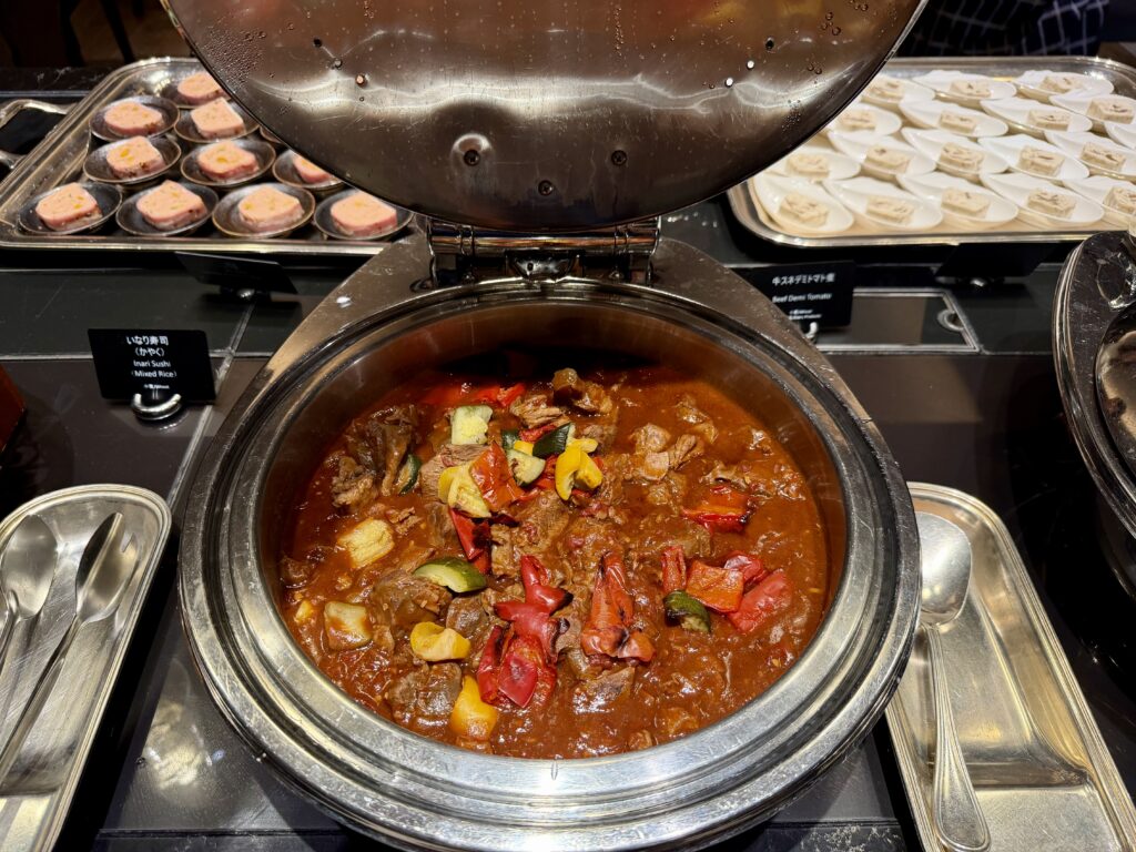 ヒルトン東京お台場 エグゼクティブラウンジ カクテルタイムの温菜