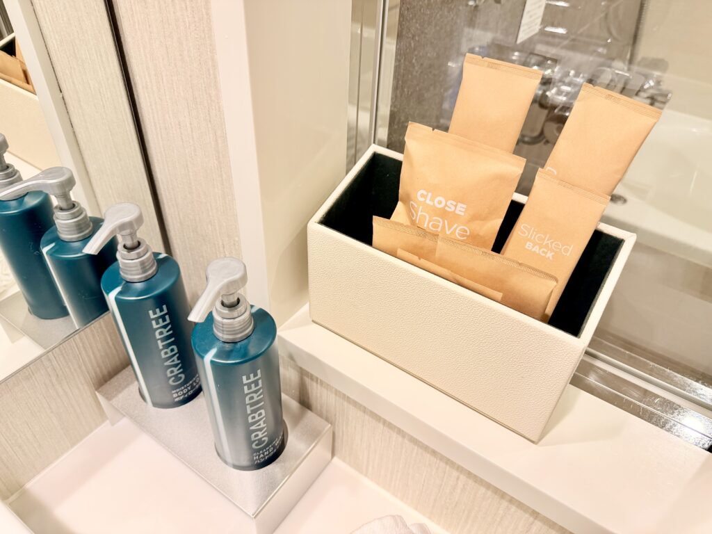 ダブルツリーbyヒルトン東京有明 ゲストルーム アメニティ