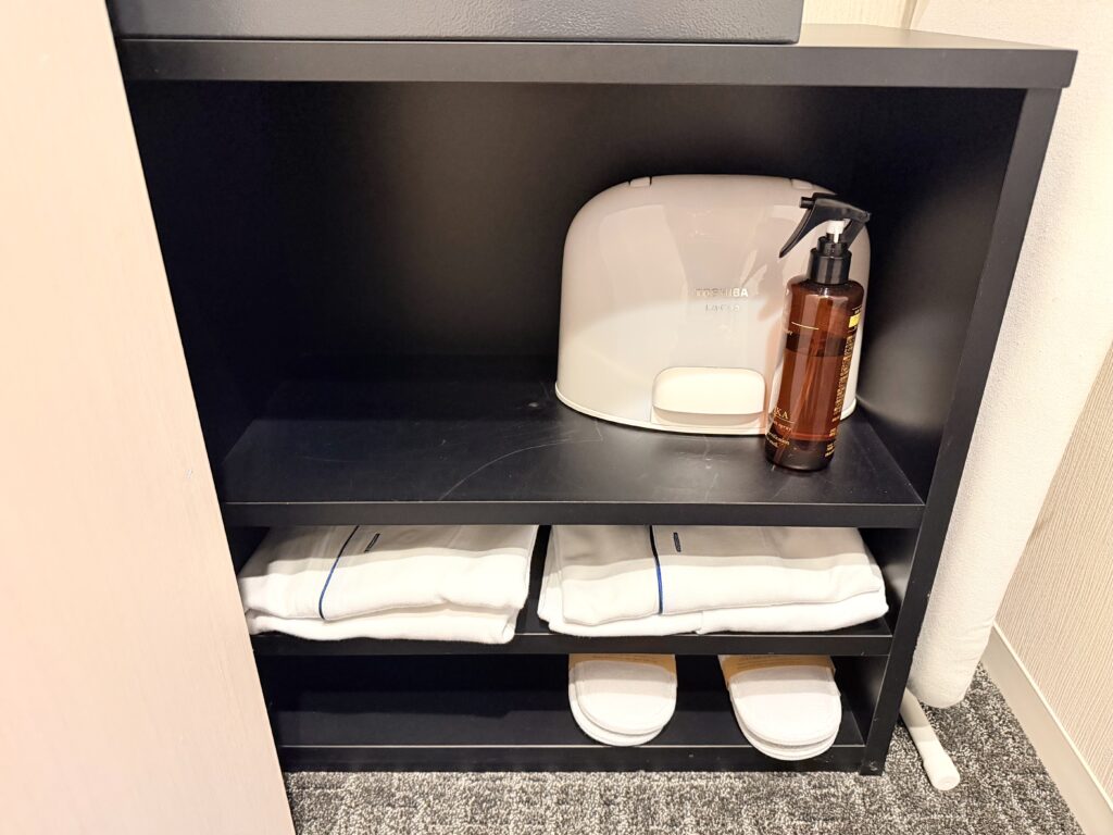 ダブルツリーbyヒルトン東京有明 ゲストルーム クローゼット