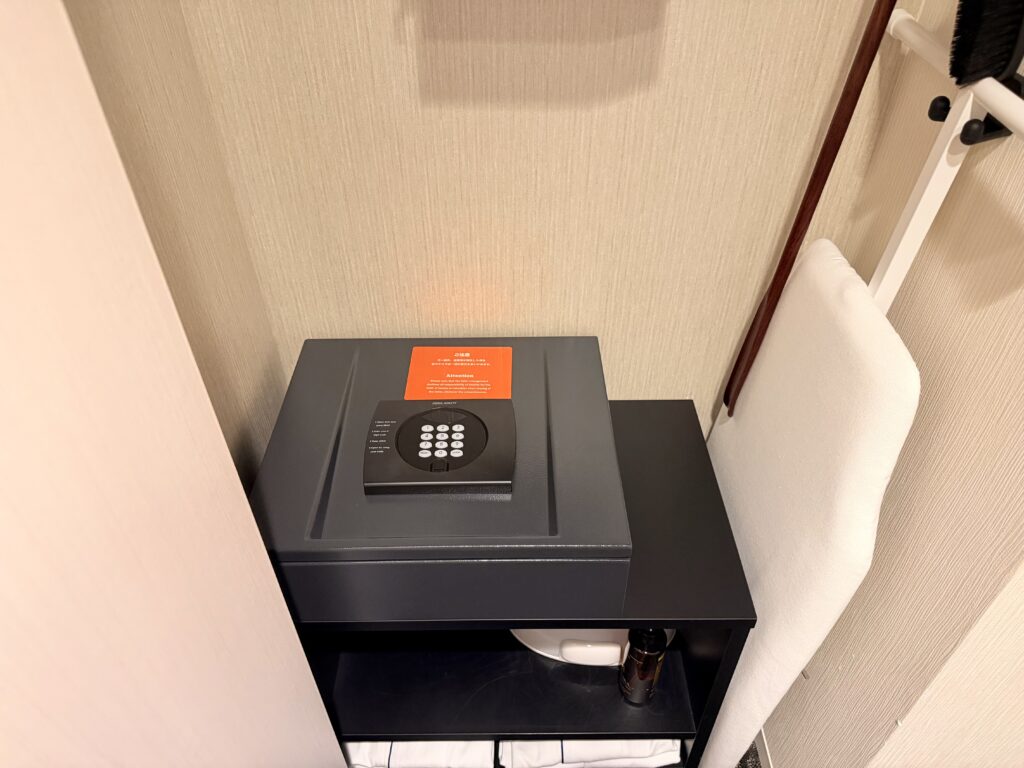 ダブルツリーbyヒルトン東京有明 ゲストルーム セキュリティーボックス