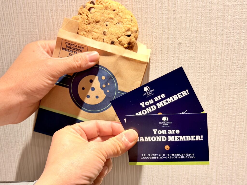 ダブルツリーbyヒルトン東京有明 ウェルカムギフト