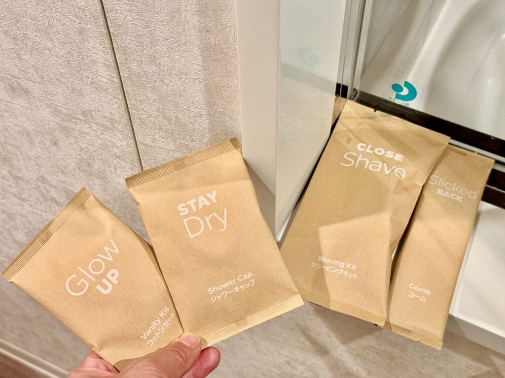 ダブルツリーbyヒルトン東京有明 デラックスルーム バスルームのアメニティ