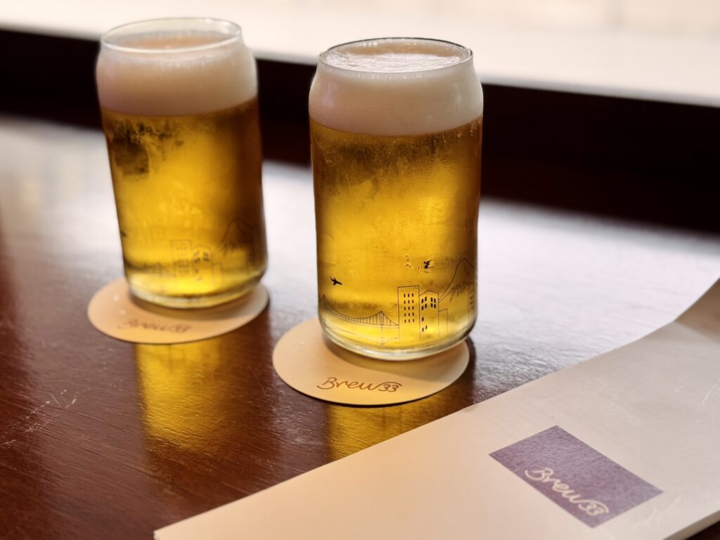 ダブルツリーbyヒルトン東京有明 Brew33 Barのドラフトビール