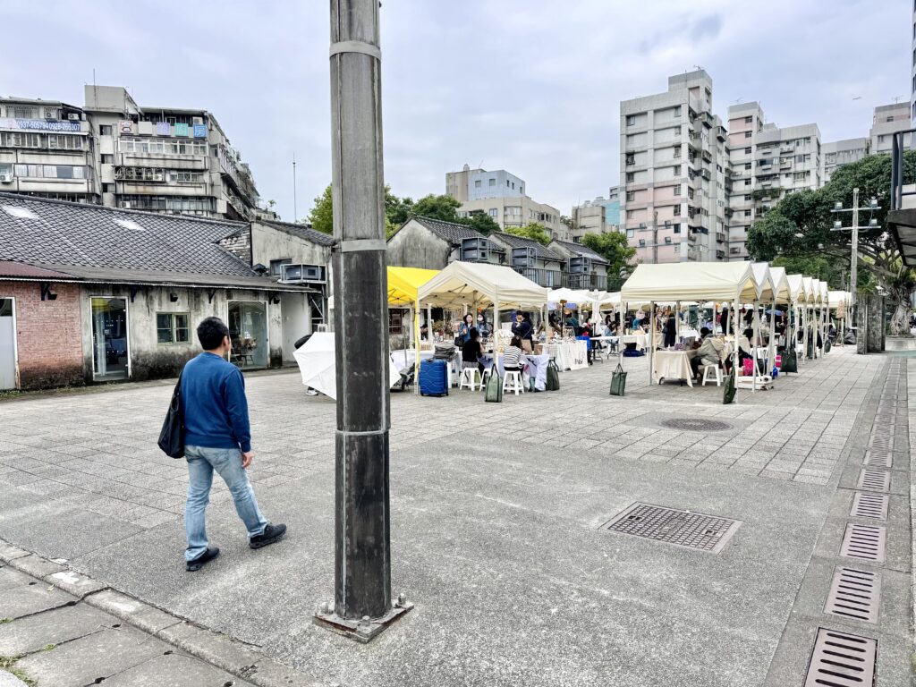 ハンブルハウス台北近くにあるレトロな町並み「四四南村」